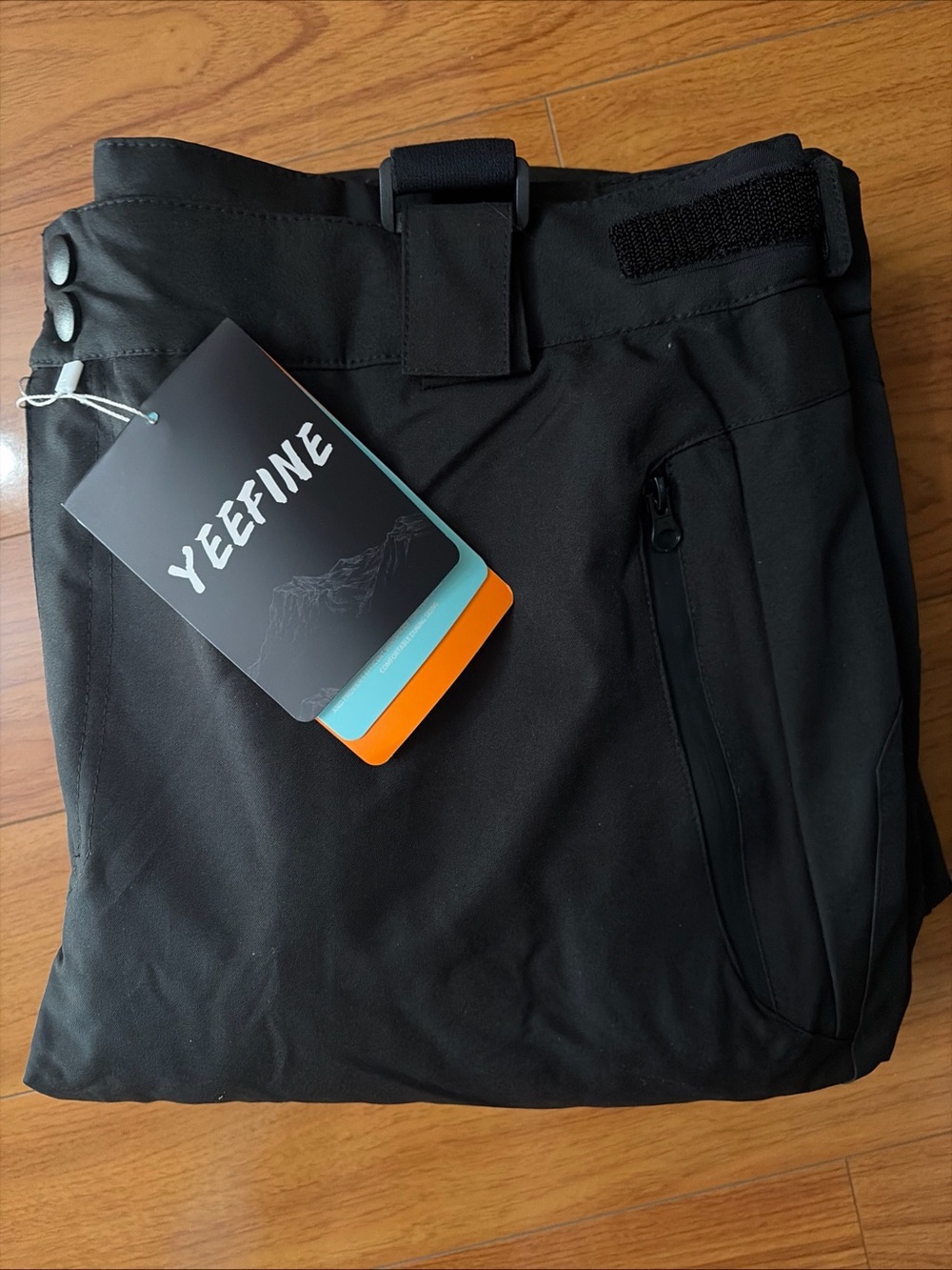 YEEFINE Men's Snow Ski Pants Insulated Waterproof Warm Size XL